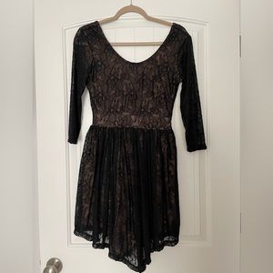 Beautiful black lace dress
